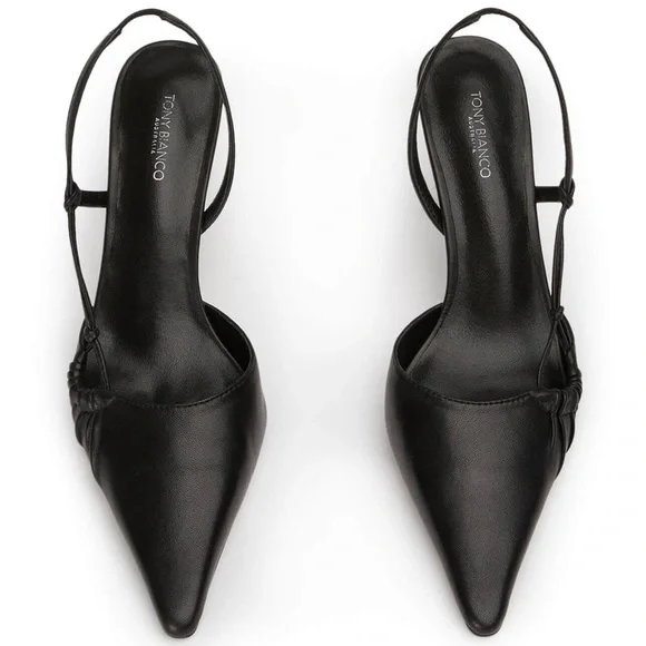 Tony Bianco Sakai Heels in Black Nappa | LIKE NEW - Picture 2 of 11